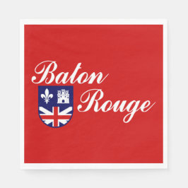 Servilleta De Papel Bandera de Baton Rouge (Luisiana)