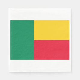 Servilleta De Papel Bandera de Benin (África)