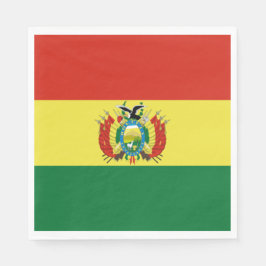 Servilleta De Papel Bandera de Bolivia