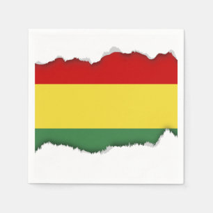 Servilleta De Papel Bandera de Bolivia