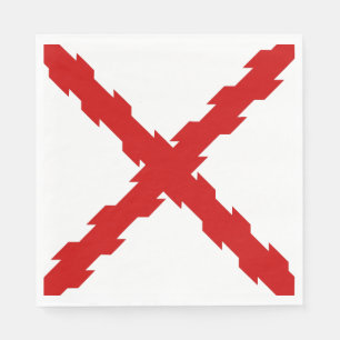 Servilleta De Papel Bandera de Borgoña