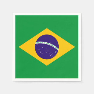Servilleta De Papel Bandera de Brasil