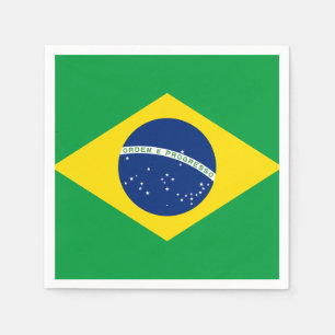 Servilleta De Papel Bandera de Brasil