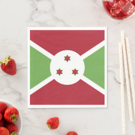 Servilleta De Papel Bandera de Burundi