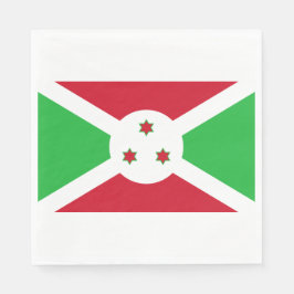 Servilleta De Papel Bandera de Burundi