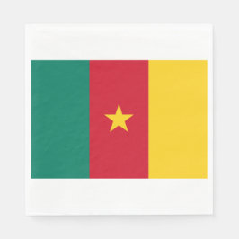 Servilleta De Papel Bandera de Camerún