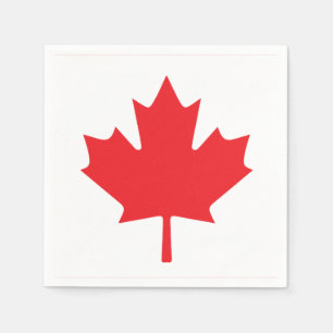 Servilleta De Papel Bandera de Canadá