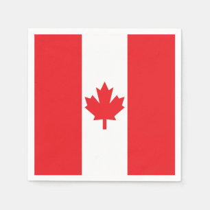 Servilleta De Papel Bandera de Canadá