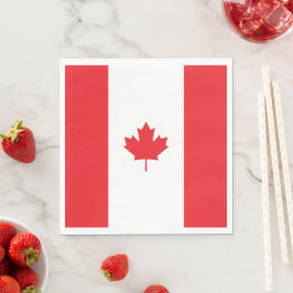 Servilleta De Papel Bandera de Canadá