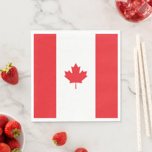 Servilleta De Papel Bandera de Canadá