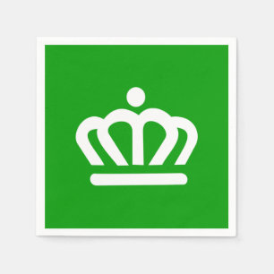 Servilleta De Papel Bandera de Charlotte, Carolina del Norte