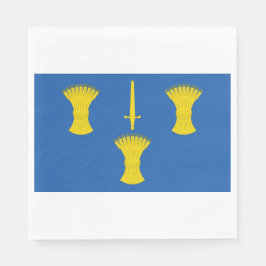 Servilleta De Papel Bandera de Cheshire (condado del Reino Unido)