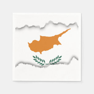 Servilleta De Papel Bandera de Chipre