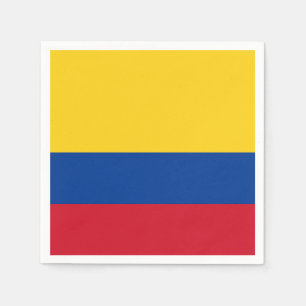 Servilleta De Papel Bandera de Colombia