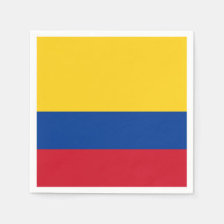 Servilleta De Papel Bandera de Colombia