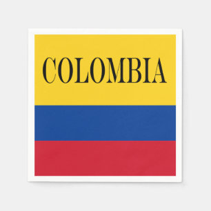 Servilleta De Papel Bandera de Colombia - Bandera De Colombia