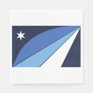 Servilleta De Papel Bandera de Columbia (Carolina del Sur)