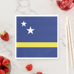 Servilleta De Papel Bandera de Curazao