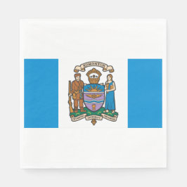 Servilleta De Papel Bandera de Edmonton (Alberta, Canadá)