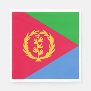 Servilleta De Papel Bandera de Eritrea