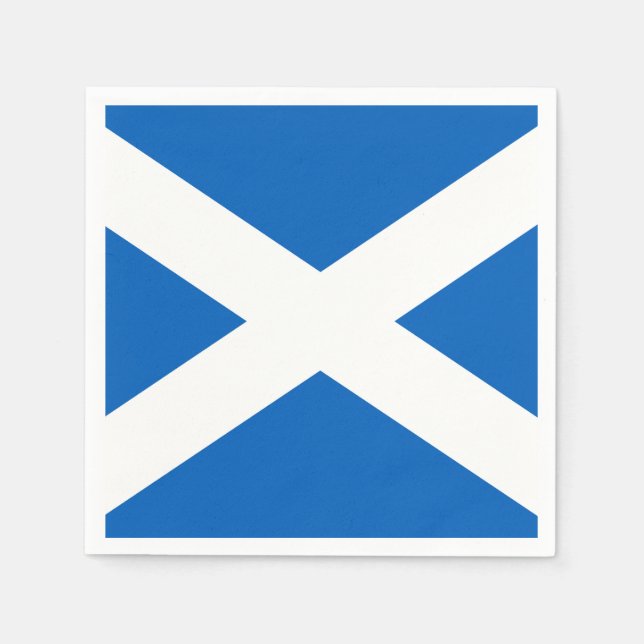 Servilleta De Papel Bandera de Escocia (Anverso)