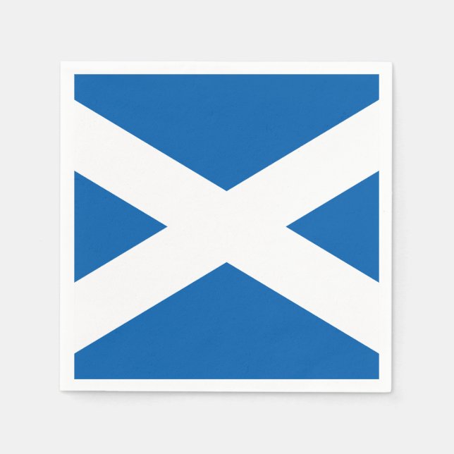 Servilleta De Papel Bandera de Escocia (Anverso)
