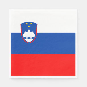 Servilleta De Papel Bandera de Eslovenia