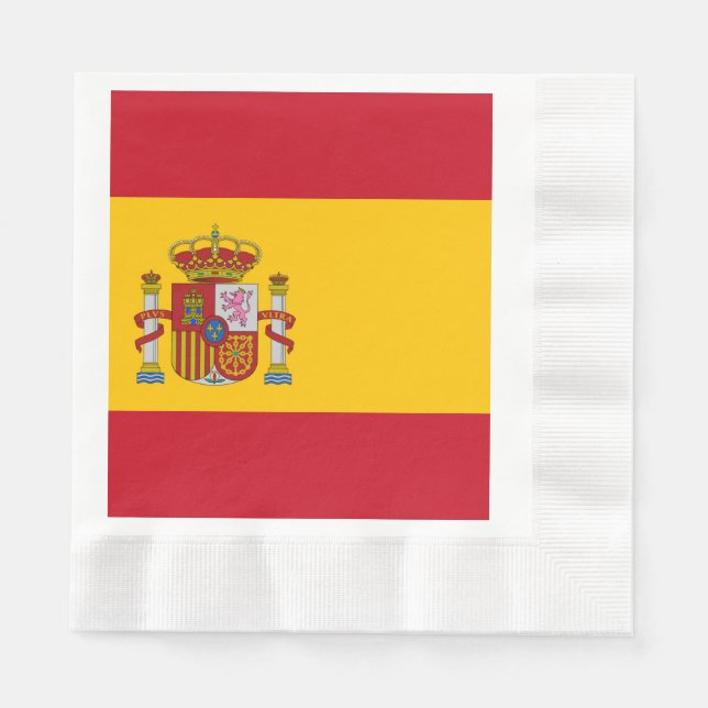 Servilleta De Papel Bandera de España - Bandera de España (Anverso)