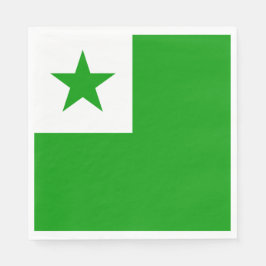 Servilleta De Papel Bandera de esperanto