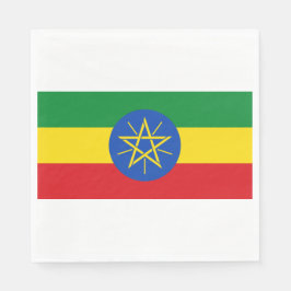 Servilleta De Papel Bandera de Etiopía