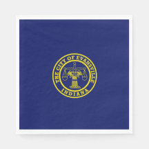 Bandera de Evansville (Indiana)