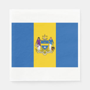 Servilleta De Papel Bandera de Filadelfia (Pensilvania)