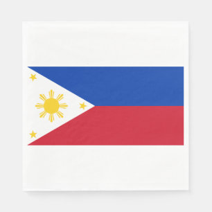 Servilleta De Papel Bandera de Filipinas