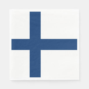 Servilleta De Papel Bandera de Finlandia
