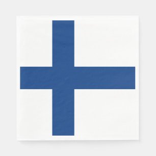 Servilleta De Papel Bandera de Finlandia