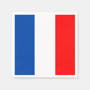 Servilleta De Papel Bandera de Francia