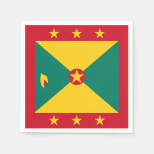 Servilleta De Papel Bandera de Grenada