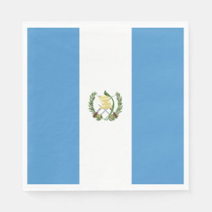 Servilleta De Papel Bandera de Guatemala