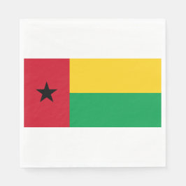 Servilleta De Papel Bandera de Guinea-Bissau