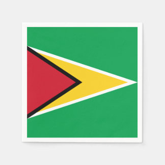 Servilleta De Papel Bandera de Guyana