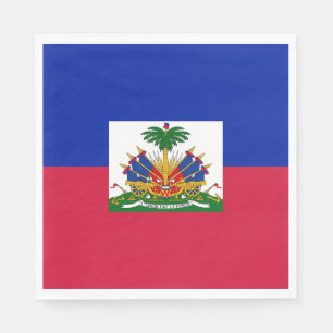 Servilleta De Papel Bandera de Haití