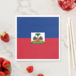 Servilleta De Papel Bandera de Haití