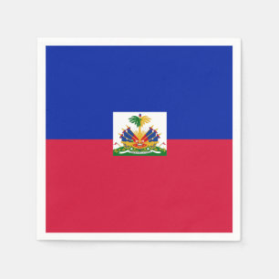 Servilleta De Papel Bandera de Haití