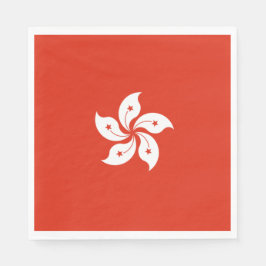 Servilleta De Papel Bandera de Hong Kong