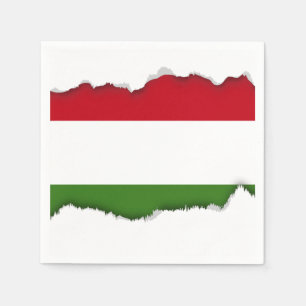 Servilleta De Papel Bandera de Hungría