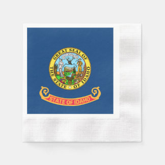 Servilleta De Papel Bandera de Idaho: el Estado Gemológico, Montañas d