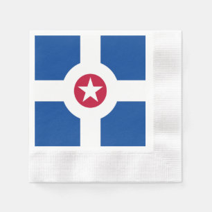 Servilleta De Papel Bandera de Indianápolis