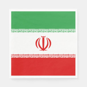 Servilleta De Papel Bandera de Irán