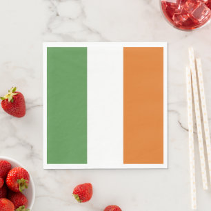 Servilleta De Papel Bandera de Irlanda