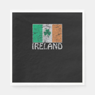 Servilleta De Papel Bandera de Irlanda Bandera Banderas irlandesas par